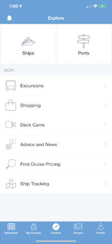 One of the top Cruise apps | Ship Mate app