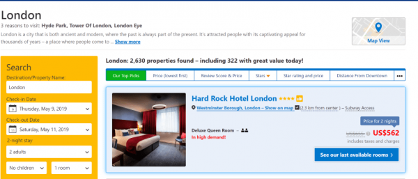 Hotel comparison websites Free [2020] guide to get best price online